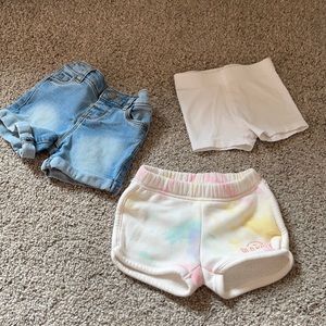 Baby shorts lot - 3-6 months.